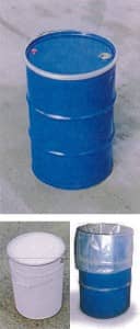 steel drum poly liner - packaging guide