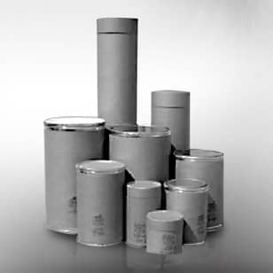 Fibre drum packaging