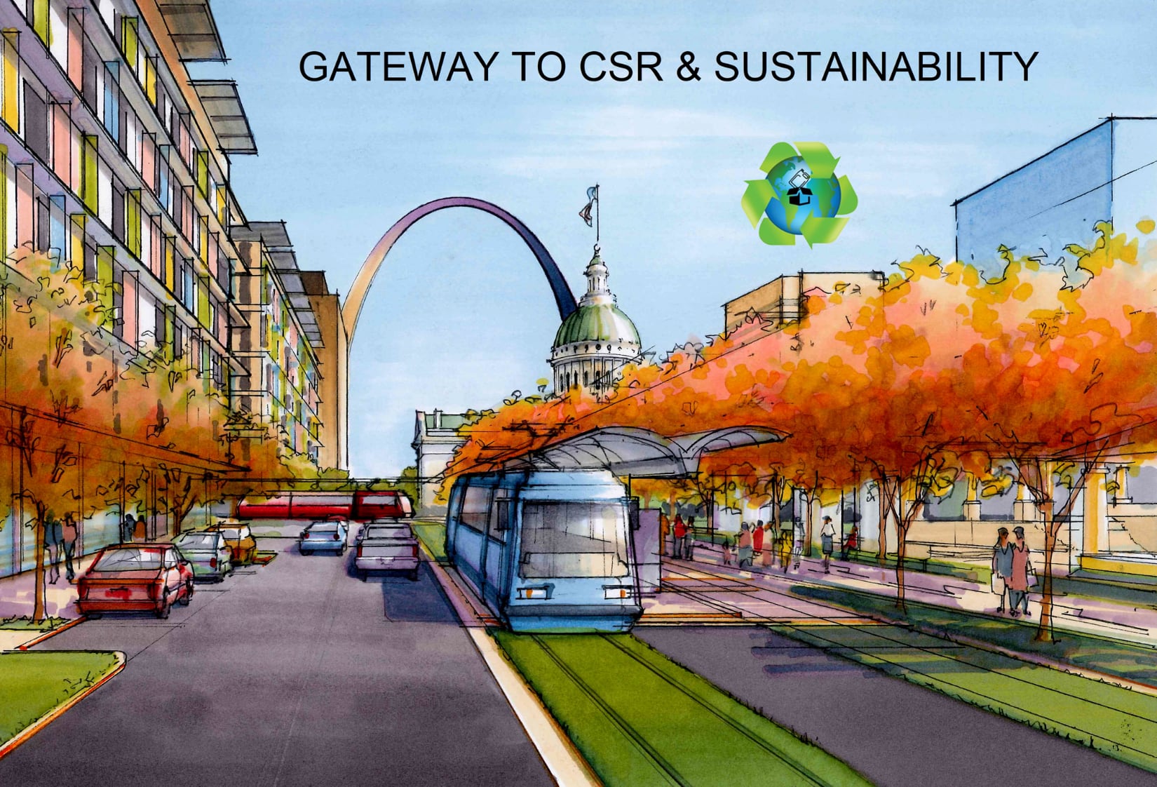 gateway sustainability train arch