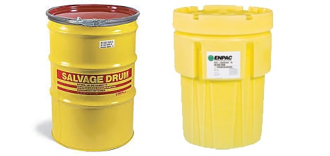 5 Gallon (20L) Orange Plastic Bucket, 3-pack - Non-UN