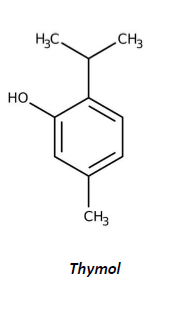 Thymol based cleaner packaging