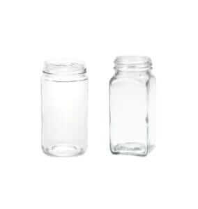 Glass Spice Jars